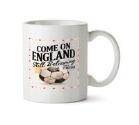 Hippowarehouse Come On England: Still Believing Since Forever Printed Mug Various Colour Options Ceramic Cup Kitchenware 11oz