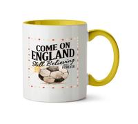 Hippowarehouse Come On England: Still Believing Since Forever Printed Mug Various Colour Options Ceramic Cup Kitchenware 11oz