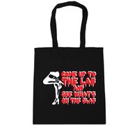 Hippowarehouse Come Up To The Lab And See What's On The Slab Tote Shopping Gym Beach Bag 42cm x38cm, 10 litres