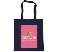 Hippowarehouse congratulations you passed! Tote Shopping Gym Beach Bag 42cm x38cm, 10 litres