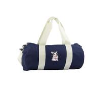 Hippowarehouse Coquette Spooky Cute Halloween Bunny with Little Ghosts Gymwear Gym Duffle Cylinder Uniform Kit Bag 50 x 25 x 25cm 20 litres