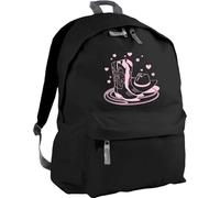 Hippowarehouse Cowgirl hat and boots backpack ruck sack Dimensions: 31 x 42 x 21 cm Capacity: 18 litres