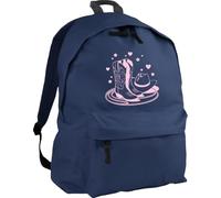 Hippowarehouse Cowgirl hat and boots backpack ruck sack Dimensions: 31 x 42 x 21 cm Capacity: 18 litres