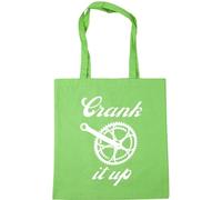 Hippowarehouse crank it up Tote Shopping Gym Beach Bag 42cm x38cm, 10 litres