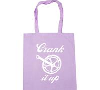 Hippowarehouse crank it up Tote Shopping Gym Beach Bag 42cm x38cm, 10 litres