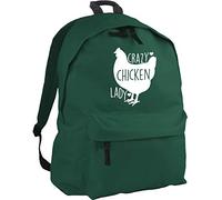 HippoWarehouse Crazy Chicken Lady Backpack ruck Sack Dimensions: 31 x 42 x 21 cm Capacity: 18 litres