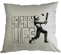 Hippowarehouse Cricket Life Printed Accessory Cushion Cover Optional Infill 41x41cm