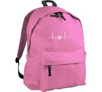 HippoWarehouse Crochet Heart Monitor Backpack ruck Sack Dimensions: 31 x 42 x 21 cm Capacity: 18 litres