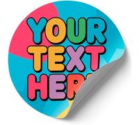 Hippowarehouse Customised Sticker Label Unique Name Decal for Tech, Stationery & Everyday Items