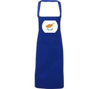 Hippowarehouse Cyprus Flag Apron kitchen cooking painting DIY onesize adult