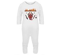 Hippowarehouse D&D HELLFIRE GROUP CLUB Baby Romper all in one piece unisex