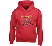 Hippowarehouse D&D Hellfire Group Club Kids Children's Unisex Hoodie Hooded top Red