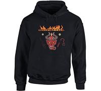 Hippowarehouse D&D Hellfire Group Club Unisex Hoodie Hooded top (Specific Size Guide in Description) Black
