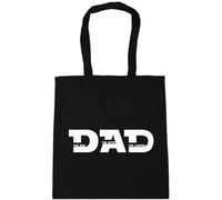 Hippowarehouse DAD the man, the myth, the legend Tote Shopping Gym Beach Bag 42cm x38cm,10 litres