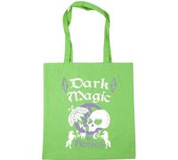 Hippowarehouse Dark Magic & Horses Witch Pastel Goth Tote Shopping Gym Beach Bag 42cm x38cm, 10 litres