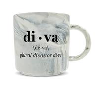 Hippowarehouse Definition of A Diva Printed Mug Various Colour Options Ceramic Cup Kitchenware 11oz