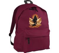 Hippowarehouse Desert Prophet Retro Sci Fi Illustration Desert Spice Legacy backpack ruck sack Dimensions: 31 x 42 x 21 cm Capacity: 18 litres