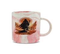 Hippowarehouse Desert Prophet Retro Sci Fi Illustration Desert Spice Legacy Printed Mug Various Colour Options Ceramic Cup Kitchenware 11oz