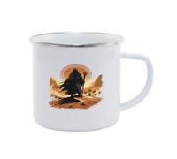 Hippowarehouse Desert Prophet Retro Sci Fi Illustration Desert Spice Legacy Printed Mug Various Colour Options Ceramic Cup Kitchenware 11oz