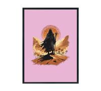 Hippowarehouse Desert Prophet Retro Sci Fi Illustration Desert Spice Legacy Printed Poster A3 Wall Art Design Classroom Room Gym Office Décor