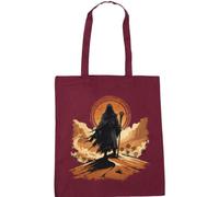 Hippowarehouse Desert Prophet Retro Sci Fi Illustration Desert Spice Legacy Tote Shopping Gym Beach Bag 42cm x38cm, 10 litres