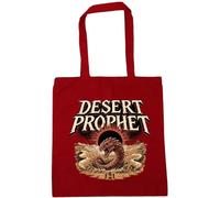 Hippowarehouse Desert Prophet Science Fiction Fantasy Sand Worm Graphic Tote Shopping Gym Beach Bag 42cm x38cm, 10 litres