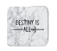 Hippowarehouse Destiny is all printed coaster gloss finish durable backing 9cm x 9cm 2 pack