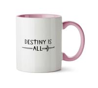 Hippowarehouse Destiny is All Printed Mug Various Colour Options Ceramic Cup Kitchenware 11oz