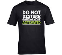 Hippowarehouse Do not Disturb Gaming Mode Activated Unisex Short Sleeve t-Shirt (Specific Size Guide in Description) Black