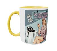 Hippowarehouse Do not Disturb wrap Printed Mug Various Colour Options Ceramic Cup Kitchenware 11oz