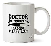 Hippowarehouse Doctor in Progress Loading? Please Wait Printed Mug Cup Ceramic 10oz