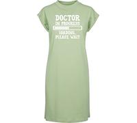 Hippowarehouse Doctor in Progress Loading Please Wait t-Shirt Dress Women's Adults Nightie Nightdress