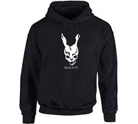 Hippowarehouse Donnie Darko Frank Mask Countdown unisex Hoodie hooded top (Specific size guide in description) Black
