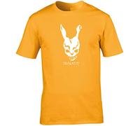 Hippowarehouse Donnie Darko Frank Mask Countdown Unisex Short Sleeve t-Shirt (Specific Size Guide in Description) Gold