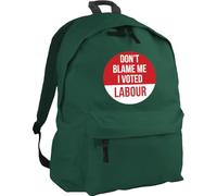HippoWarehouse Don't Blame me, I Voted Labour Backpack ruck Sack Dimensions: 31 x 42 x 21 cm Capacity: 18 litres