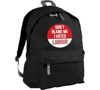HippoWarehouse Don't Blame me, I Voted Labour Backpack ruck Sack Dimensions: 31 x 42 x 21 cm Capacity: 18 litres