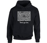 Hippowarehouse Don't get lost unisex Hoodie hooded top XL adult Black