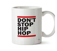 Hippowarehouse Don't Stop Hip hop Printed Mug Cup Ceramic 10oz