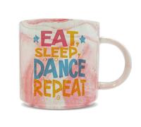 Hippowarehouse Eat Sleep Dance Repeat Gift for Him Her Daughter Son Dad Mum Printed Mug Various Colour Options Ceramic Cup Kitchenware 11oz