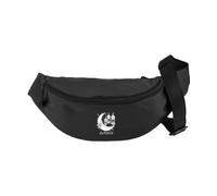 Hippowarehouse Eid Mubarak Moon Crescent Lantern Design Islamic Festival Decor Ramadan Kareem Print Waist Pack Bum Bag Festival Accessory 38x14x8cm 2.5 litres