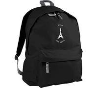 HippoWarehouse Eiffel Tower Paris mon Amour Backpack ruck Sack Dimensions: 31 x 42 x 21 cm Capacity: 18 litres