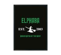 Hippowarehouse Elphaba wicked witch of the west Printed Poster A3 Wall Art Design Classroom Room Gym Office Décor