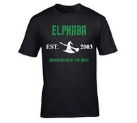 Hippowarehouse Elphaba Wicked Witch of The west Unisex Short Sleeve t-Shirt Medium Adult Black