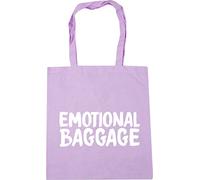 Hippowarehouse Emotional Baggage Tote Shopping Gym Beach Bag 42cm x38cm, 10 litres