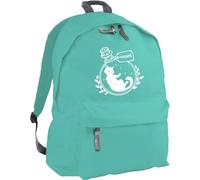 Hippowarehouse Enchanted Cat in a Dream Bottle Celestial Fantasy backpack ruck sack Dimensions: 31 x 42 x 21 cm Capacity: 18 litres