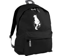 Hippowarehouse Enchanted Skull Cat Mystical Cosmic Dream Fantasy backpack ruck sack Dimensions: 31 x 42 x 21 cm Capacity: 18 litres