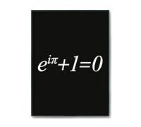 Hippowarehouse Euler's identity Printed Poster A3 Wall Art Design Classroom Room Gym Office Décor