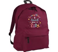 HippoWarehouse Everything is Hard Before it is Easy Backpack ruck Sack Dimensions: 31 x 42 x 21 cm Capacity: 18 litres