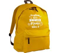 Hippowarehouse Everything Tastes Better When Mama Makes It for Mothers Day backpack ruck sack Dimensions: 31 x 42 x 21 cm Capacity: 18 litres
