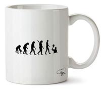 Hippowarehouse Evolution of Water Polo Players Printed Mug Cup Ceramic 10oz
